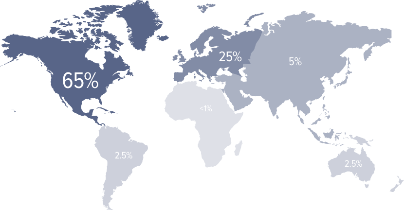 world map